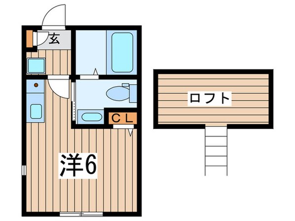 ファインホース白百合の物件間取画像